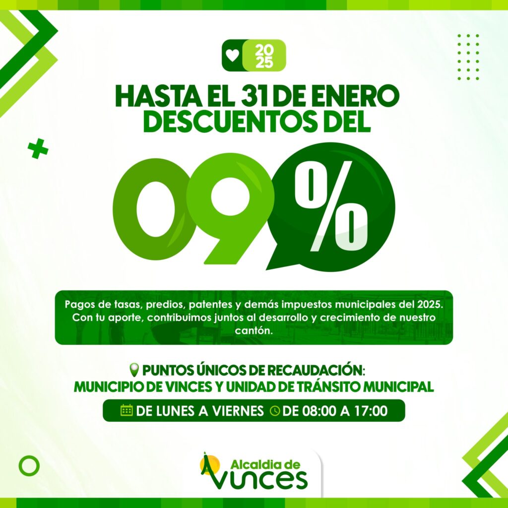#AlcaldíaDeVinces