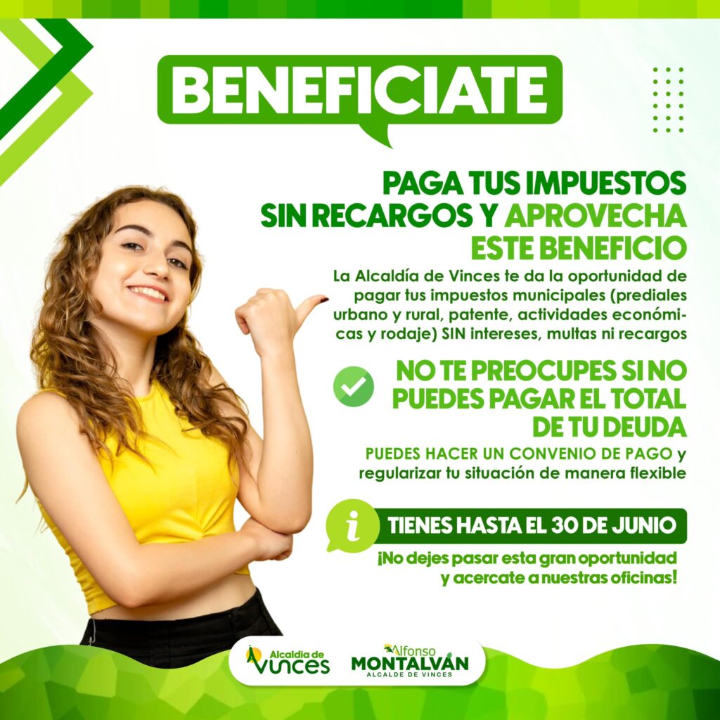 #AlcaldíaDeVinces